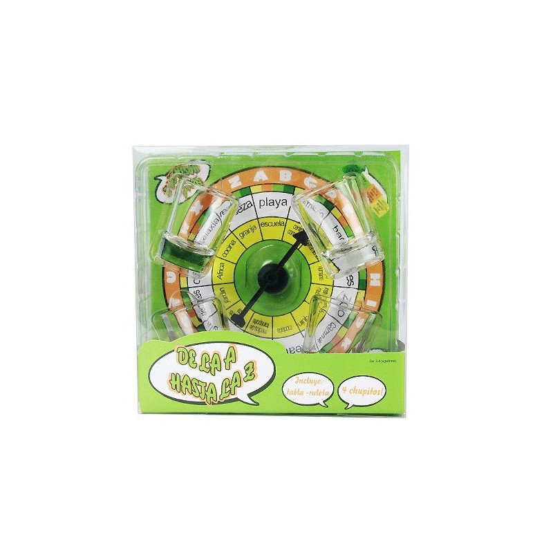 Juego Chupitos de la A a la Z