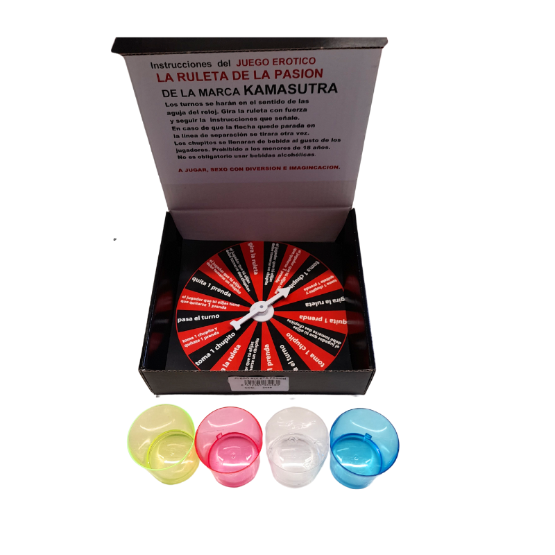 Juego Chupitos Ruleta Pasión