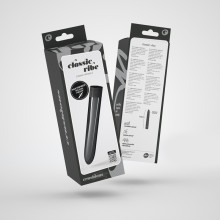 Vibrador De Pilas Classic Vibe Negro Crushious