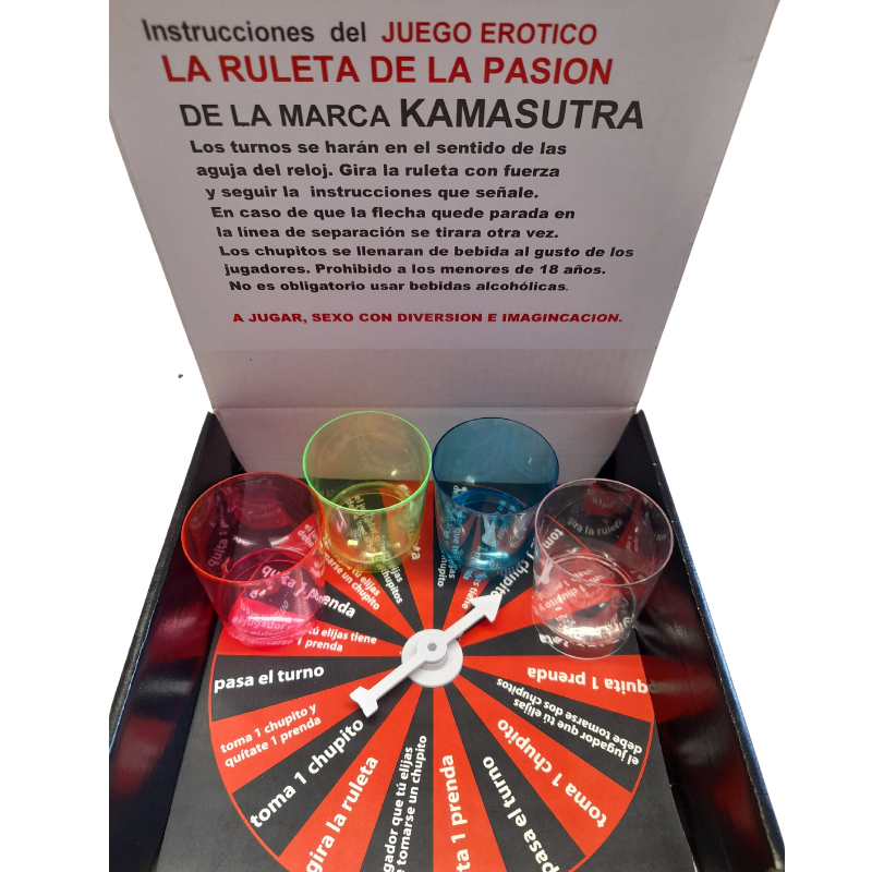 Juego Chupitos Ruleta Pasión
