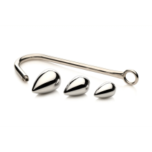 Kit Gancho + 3 Plugs Anal Hook Trainer Master Series