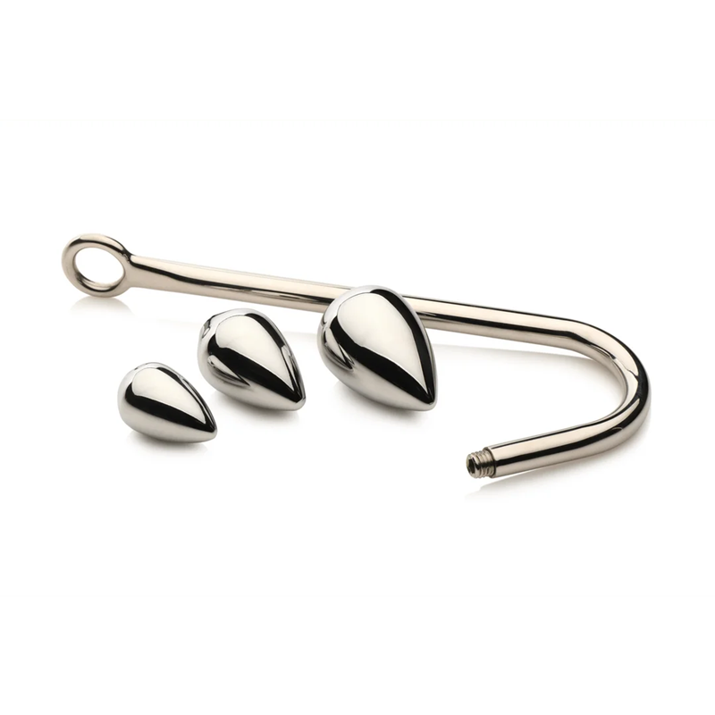 Kit Gancho + 3 Plugs Anal Hook Trainer Master Series