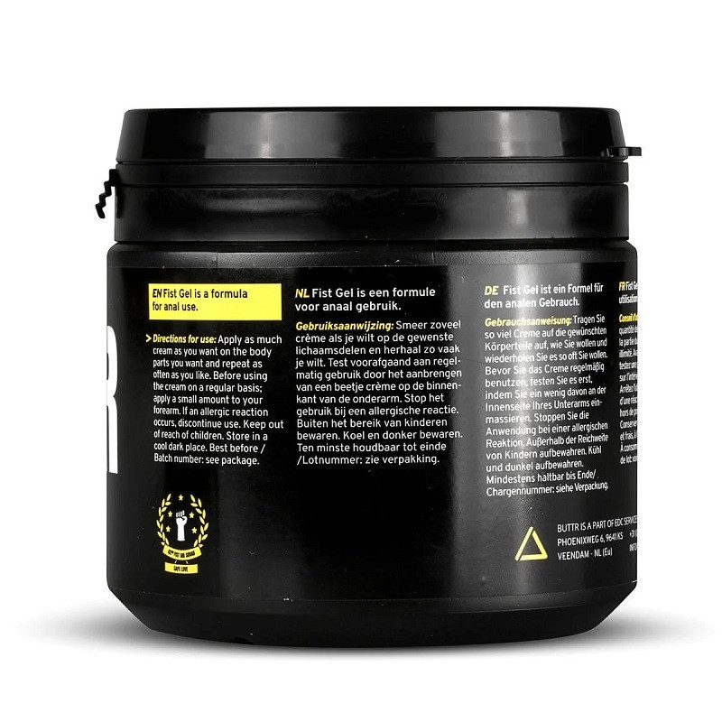 Gel Lubricante Fisting Buttr 500 ml