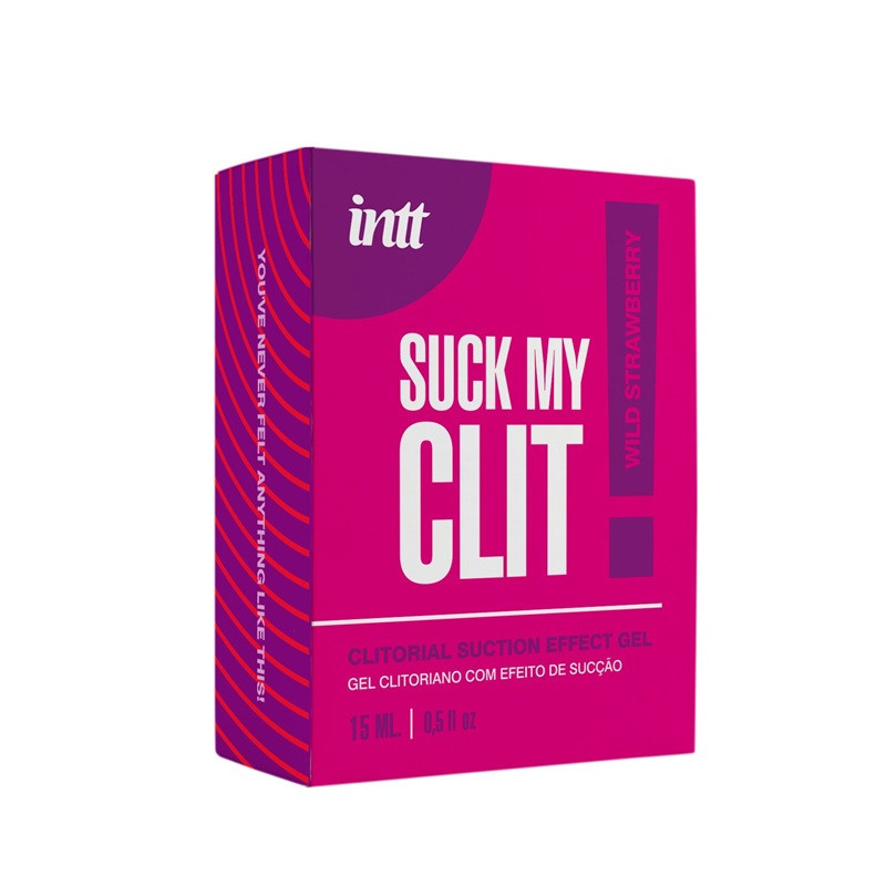 Gel Estimulante Efecto Succión Vibración Fresa