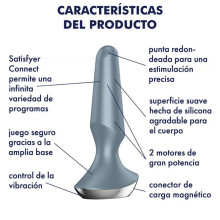 Vibrador Satisfyer Plug-Ilicious 2 APP