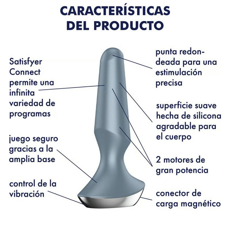 Vibrador Satisfyer Plug-Ilicious 2 APP