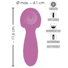Vibrador Flexible Mini Wand Silicona Sweet Smile