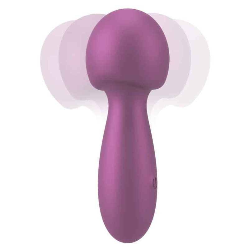 Vibrador Flexible Mini Wand Silicona Sweet Smile
