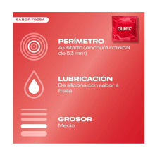 Caja 144 Preservativos Durex Saboréame