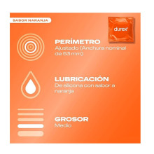 Caja 144 Preservativos Durex Saboréame