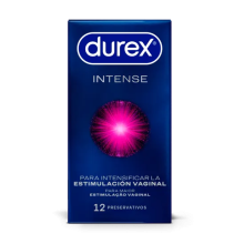 Caja 12 Preservativos Durex Intense Orgasmic
