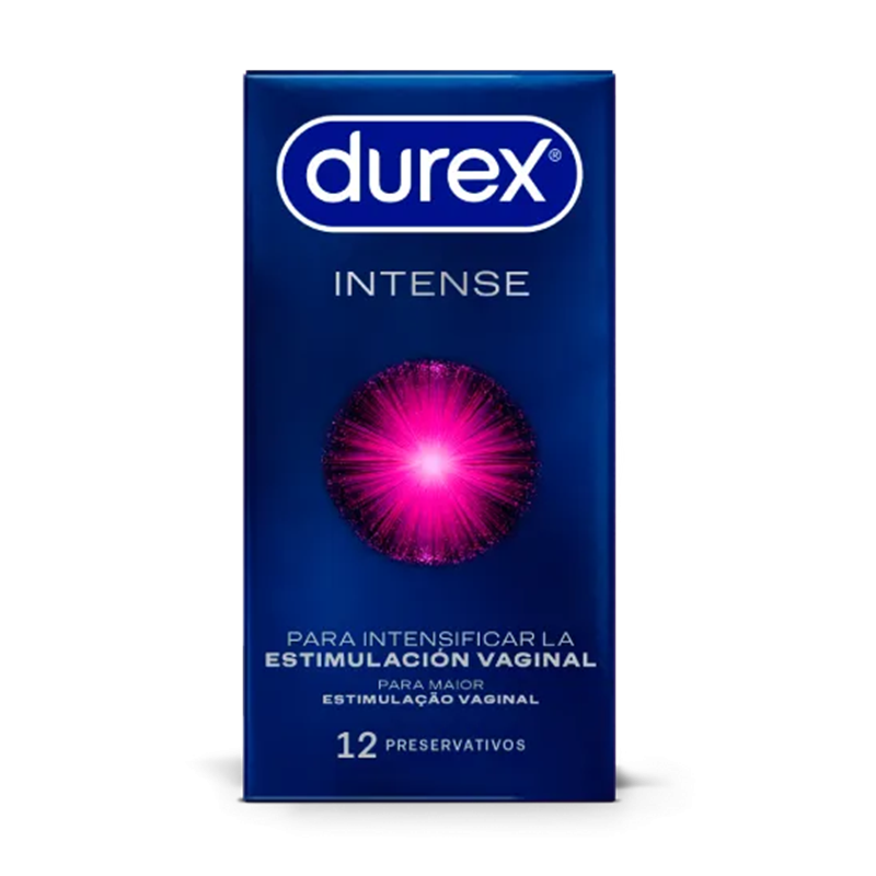 Caja 12 Preservativos Durex Intense Orgasmic