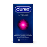 Caja 12 Preservativos Durex Intense Orgasmic