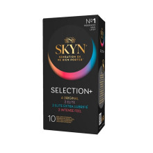 Caja 10 Preservativos Skyn Selection+ Sin Latex