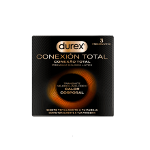 Caja 3 Preservativos Durex Conexión Total Sin Látex