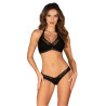 Conjunto Medilla Negro Obsessive