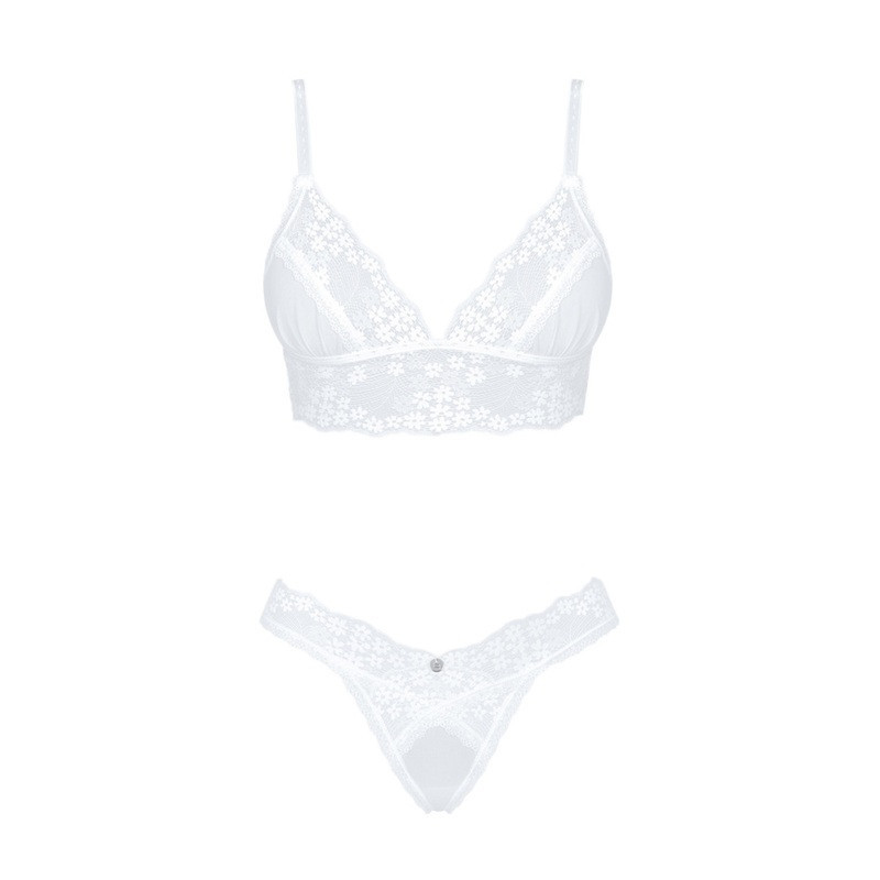 Conjunto Heavenly Blanco Obsessive