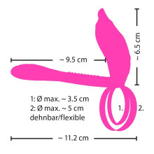 Anillo Doble Couples Choice RC Vibrator 2