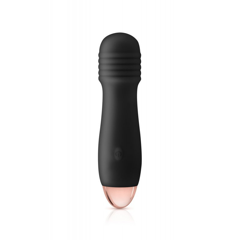 Estimulador Recargable My First Mini Vibrador Joystick Negro