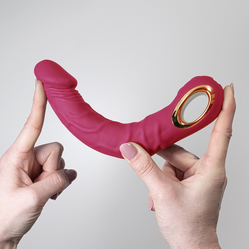 Vibrador Realista Flexibe Jump-O Rosa