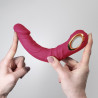 Vibrador Realista Flexibe Jump-O Rosa