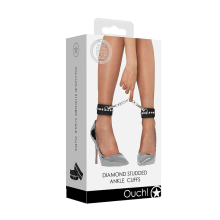 Esposas Diamond Studded Ankle Cuffs Ouch