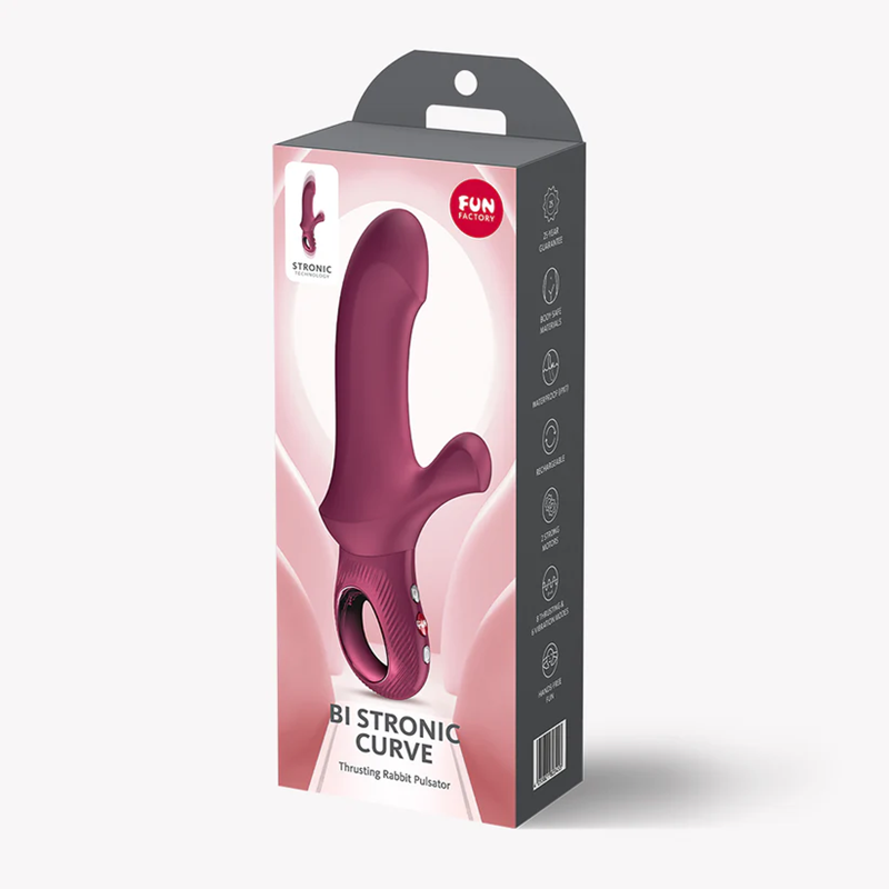 Fun Factory Thrusting Rabbit Pulsator Bi Stronic Curve Burdeos