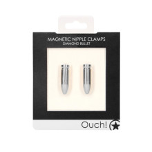 Imanes Pezones Ouch Magnetic Nipple Clamps Diamond Bullet