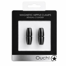 Imanes Pezones Ouch Magnetic Nipple Clamps Sensual Cylinder Negro