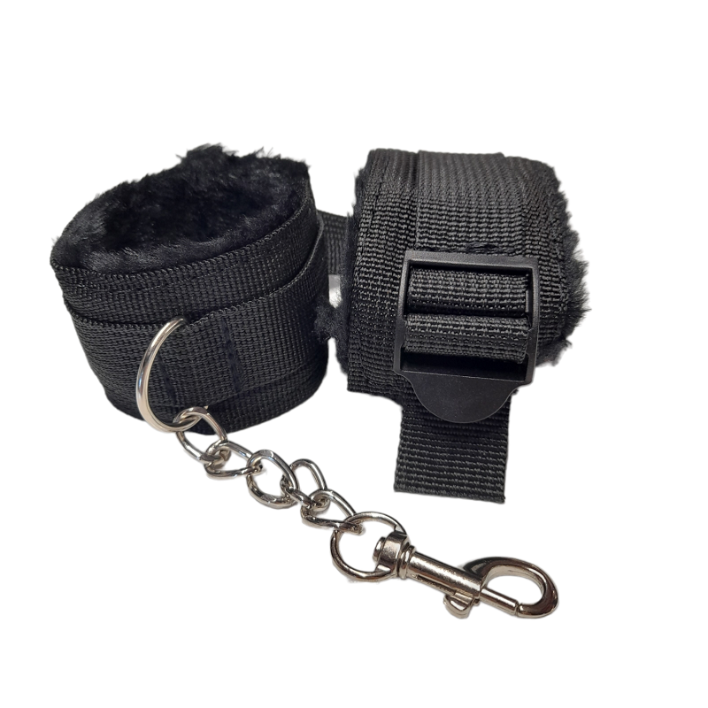 Juego De Esposas Para Muñecas Ajustables Forro Interior