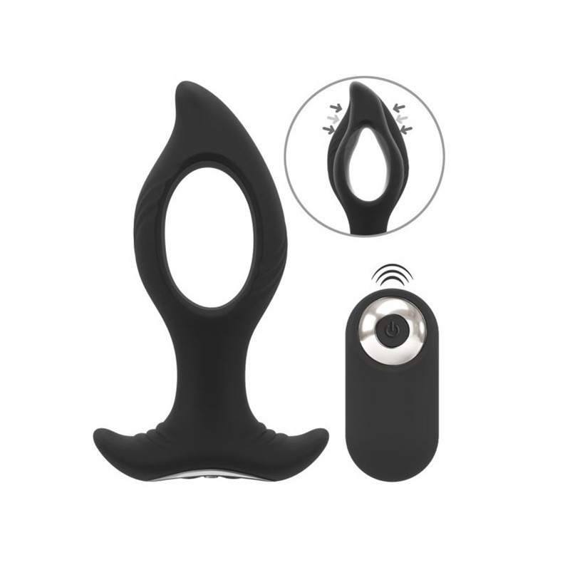 Plug Vibrador Recargable Control Remoto