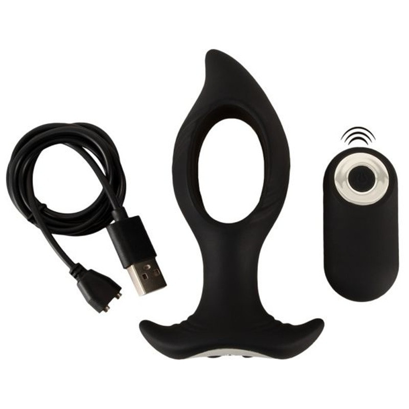 Plug Vibrador Recargable Control Remoto
