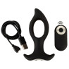 Plug Vibrador Recargable Control Remoto