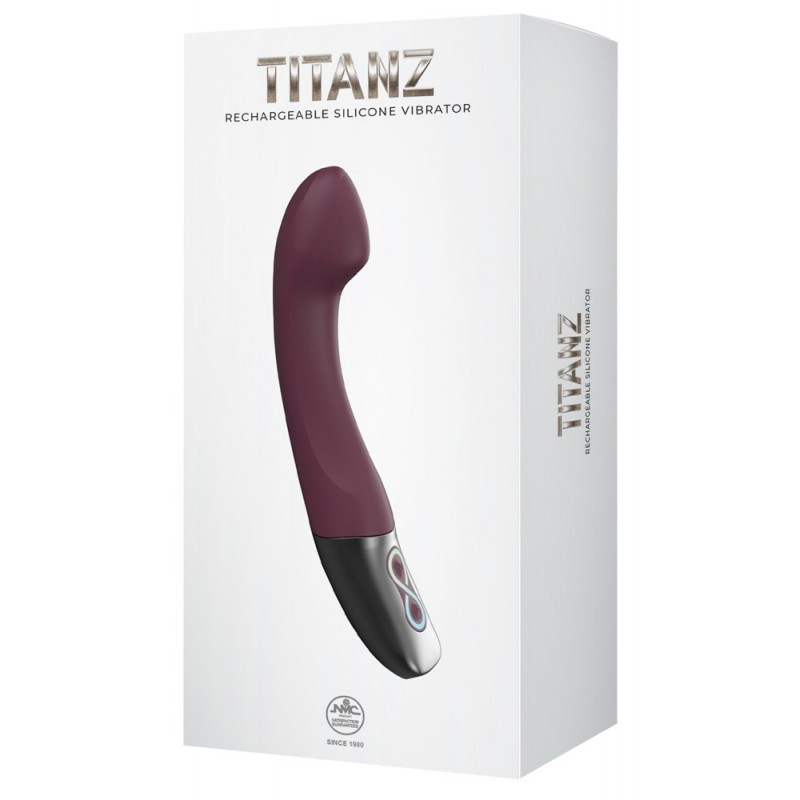 Vibrador Recargable Punto G Titanz