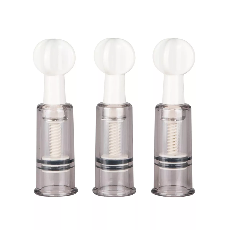 Pack 3 Clit & Nipple Suckers Easy Toys