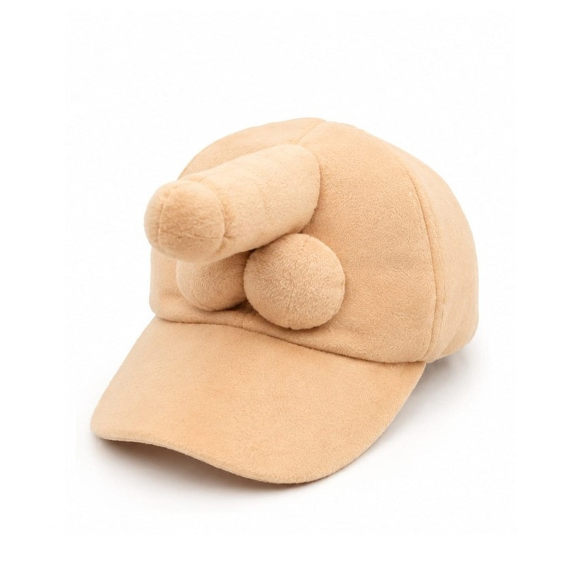 Gorra Peluche Pene y Testículos