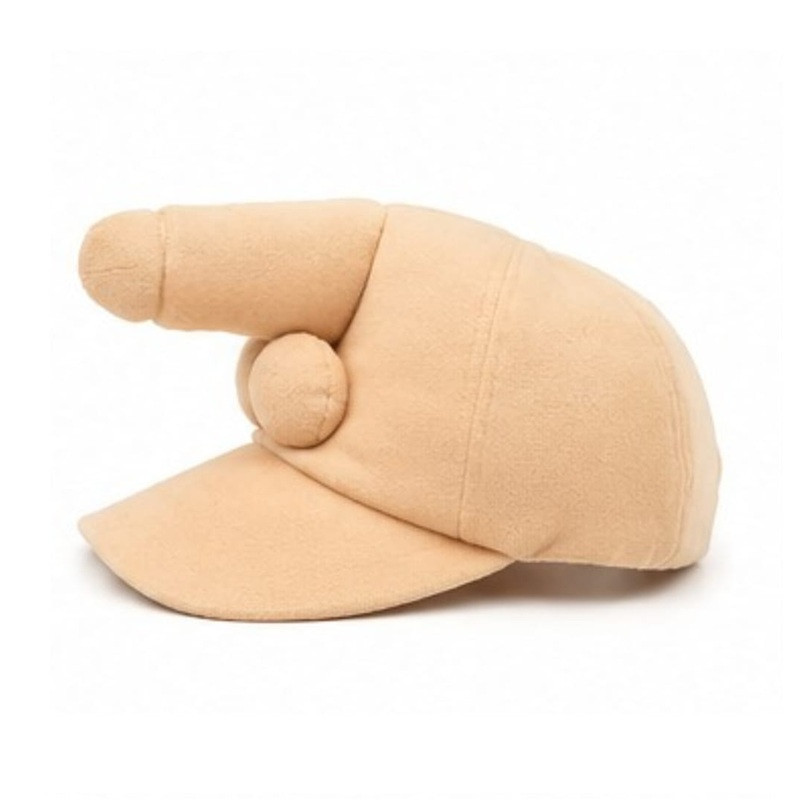 Gorra Peluche Pene y Testículos