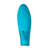 Vibrador Rabbit y Tapping V9 Virgite Turquesa