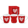 Taza Corazones Te Amo