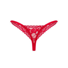 Tanga Rojo Lacelove Obsessive