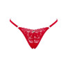 Tanga Rojo Lacelove Obsessive