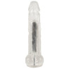 Vibrador Recargable Ventosa Crystal Clear