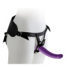 Set Arnés + 3 Dildos Silicona Virgite Morado