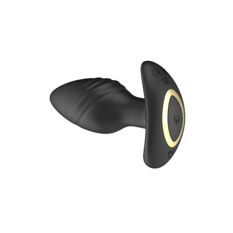 Plug Anal Vibrador Rotador Control Remoto