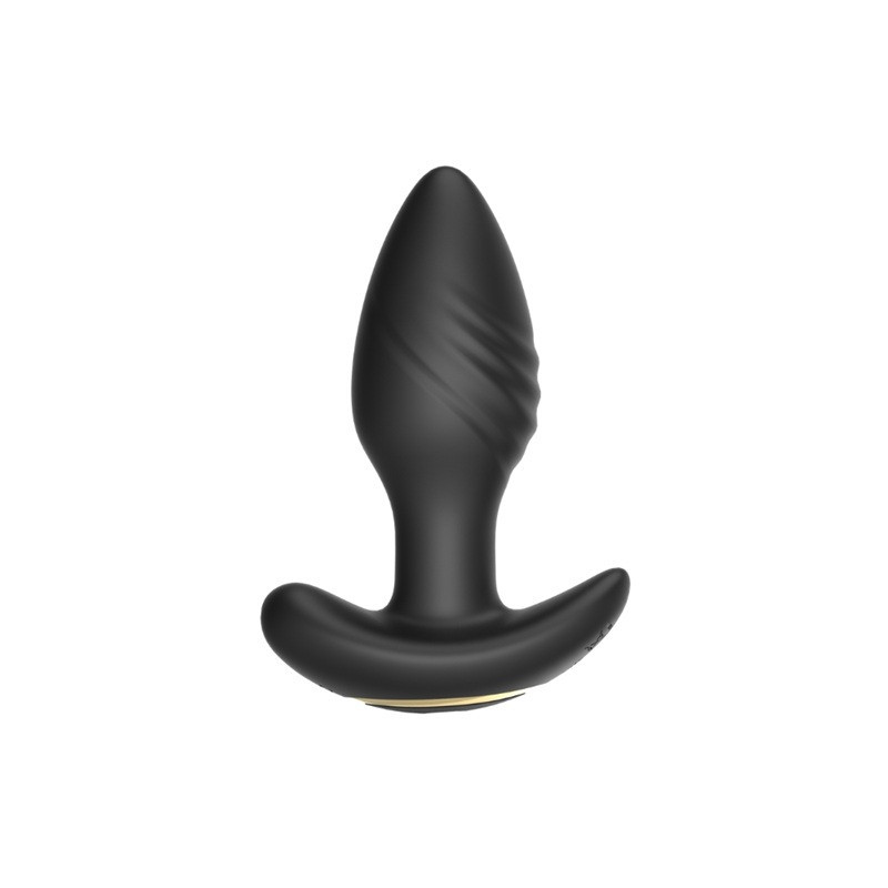 Plug Anal Vibrador Rotador Control Remoto