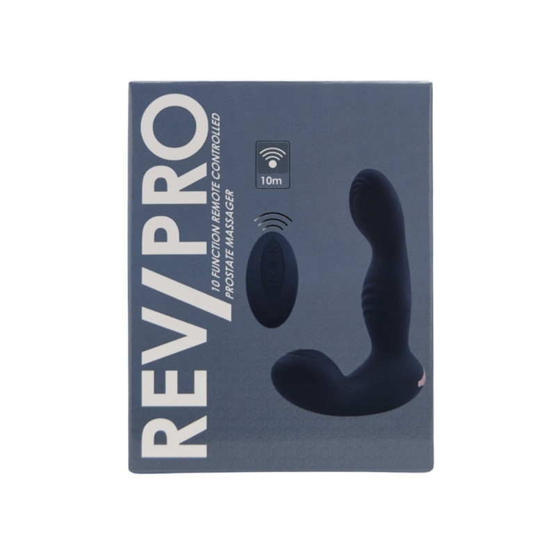 Estimulador Prostático Recargable Control Remoto Rev Pro