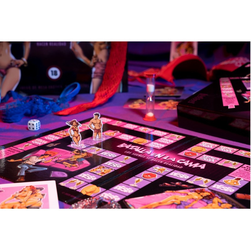 Juego de Tablero Batalla en la Cama