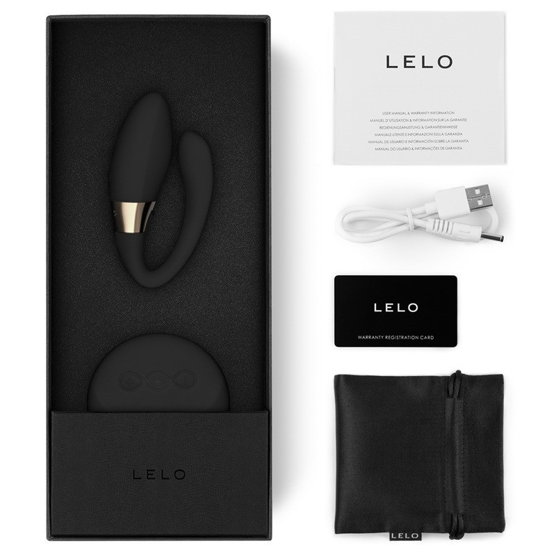 Estimulador Dual Action Lelo Tiani Duo Negro