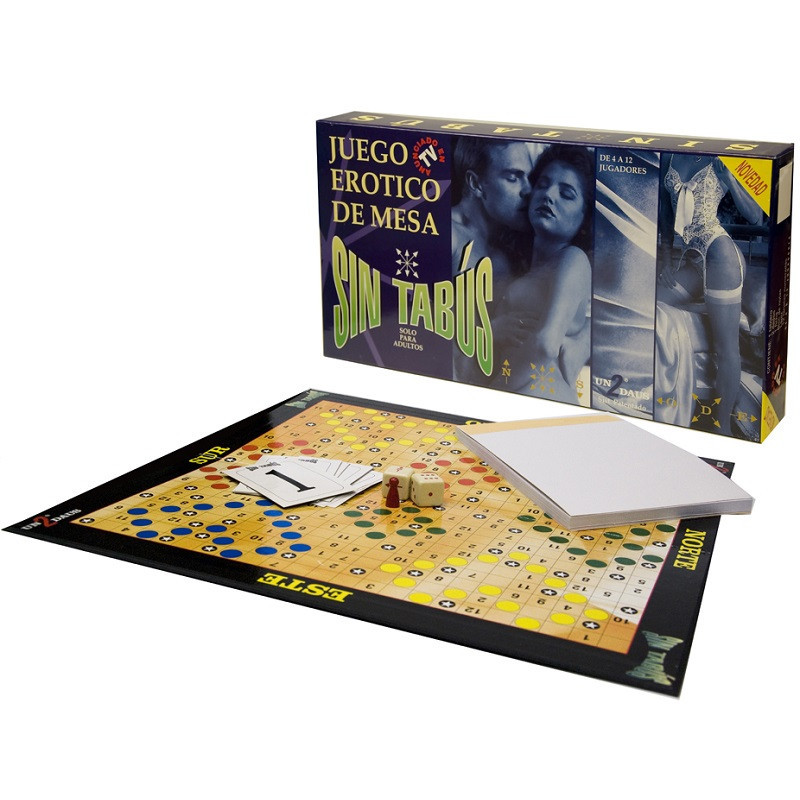 Juego de Tablero Erótico de mesa Sin Tabús