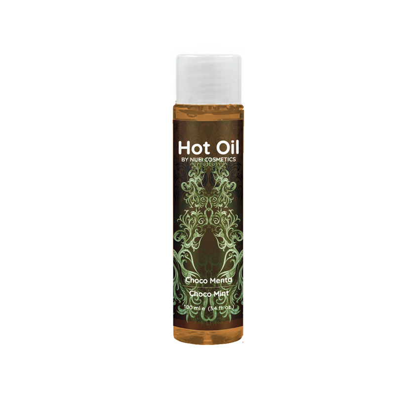 Aceite de Masaje Hot Oil Nuei  Chocolate/Menta 100 ml